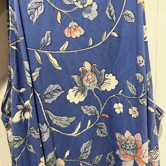 Loft Floral Summer Dress Size Large - Picture 7 of 7